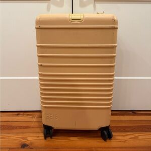 BEIS Honey Medium Check-in Roller Suitcase